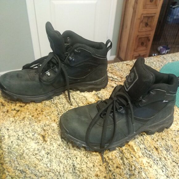 Timberland Men\'s Mt.Maddsen WP Mid Hiking Boots Black 2731R SIZE 9.5 main image 7